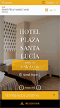 Mobile Screenshot of hotelplazasantalucia.com